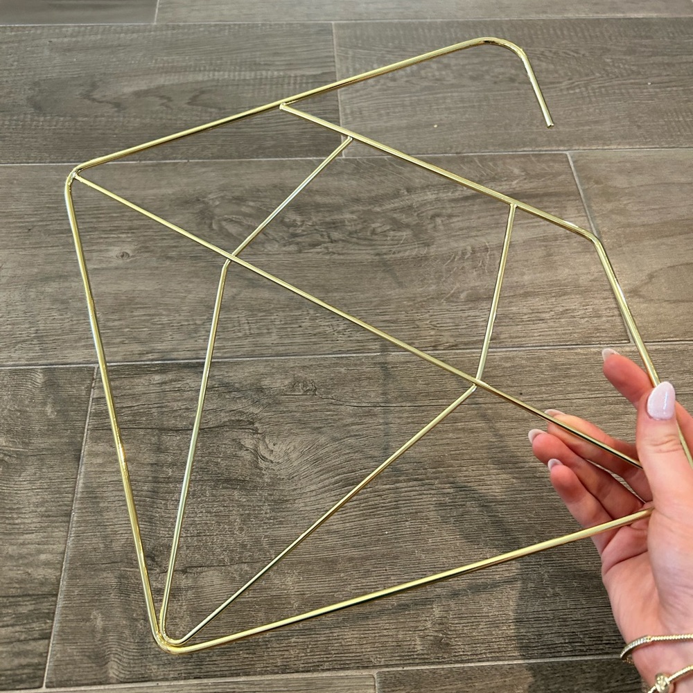 Women’s Gold Diamond Hanger